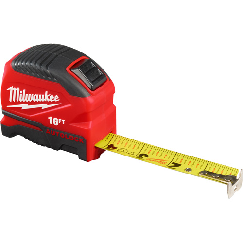 Ruban &agrave; mesurer Auto-Lock, 1" x 16' Pronet Distribution