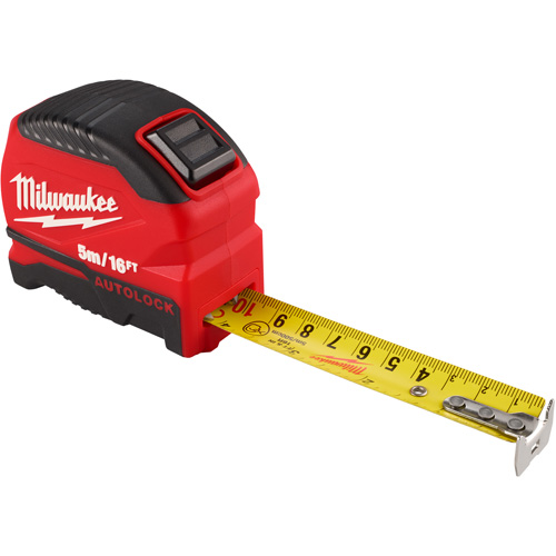 Auto-Lock Tape Measure, 1" x 16' Pronet Distribution