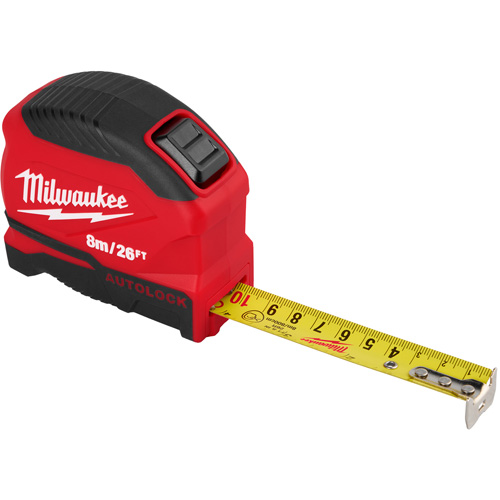 Ruban &agrave; mesurer Auto-Lock, 1" x 26' Pronet Distribution