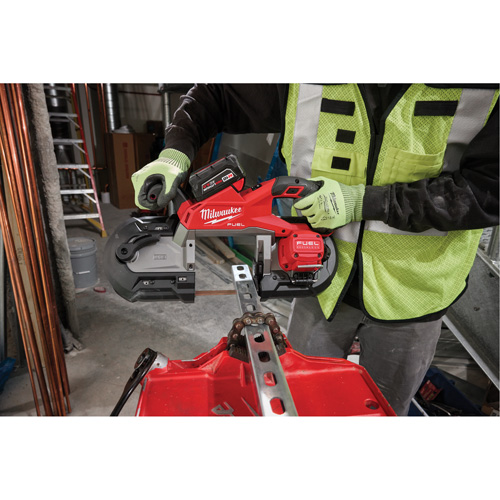 Scie &agrave; ruban &agrave; coupe profonde M18 Fuel, 18 V, 5" Capacit&eacute; Pronet Distribution