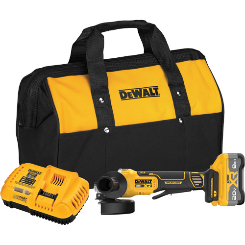 Meuleuse angulaire sans balai et sans fil MAX* XR avec XR POWERPACK, Roue de 4-1/2" - 5", 20 V Pronet Distribution