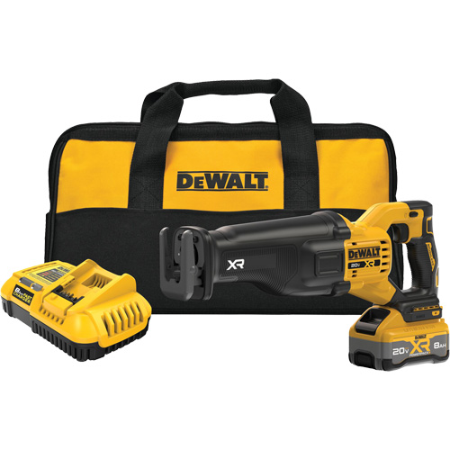 Scie alternative sans balai et sans fil MAX* XR avec XR POWERPACK, 20 V, Lithium-ion Bloc-pile, 3000 coups/min Pronet Distribution