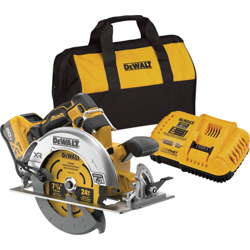 Trousse de scie circulaire sans balai sans fil MAX* XR avec XR POWERPACK, 7-1/4", 20 V Pronet Distribution