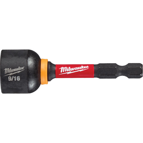 SHOCKWAVE Impact Duty Magnetic Nut Driver, 9/16" Drive, 2-9/16" L, Magnetic Pronet Distribution