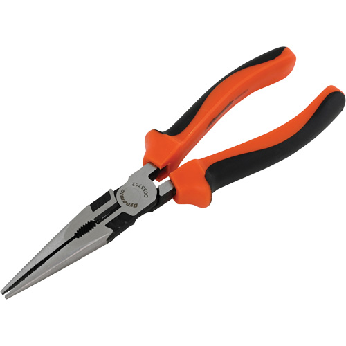Long Nose Pliers with Comfort Handles, 8" L Pronet Distribution
