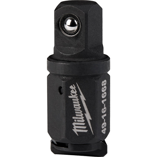 Adaptateur d'enclume pour cl&eacute; &agrave; rochet polygonale INSIDER, Prise 3/8", Douille 3/8", 0,63" lo, Sph&eacute;rique Pronet Distribution