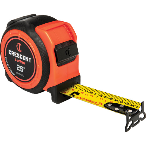 CONTROLTOUCH Tape Measure, 1-3/16" x 25', SAE Graduations Pronet Distribution