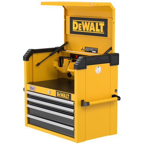 Heavy-Duty Tool Chest, 26" W, 4 Drawers, Yellow Pronet Distribution