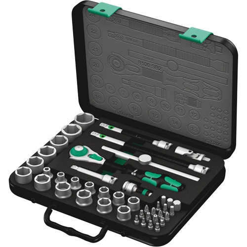 Jeu de cliquets rapides Zyklop 8100 SB 2, 43 Mcx, Prise de 3/8" Pronet Distribution