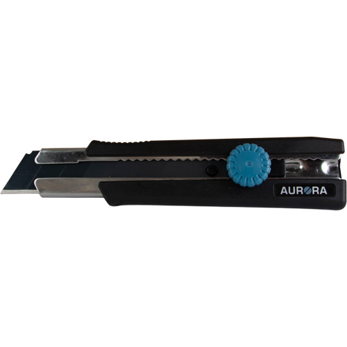 25mm Retractable Knife, Stainless Steel, Heavy-Duty, Rubber Handle Pronet Distribution