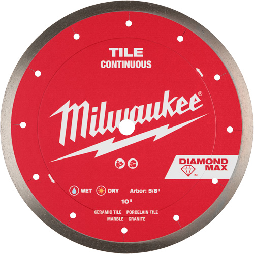 Lame diamant&eacute;e continue pour tuile DIAMOND MAX  Pronet Distribution