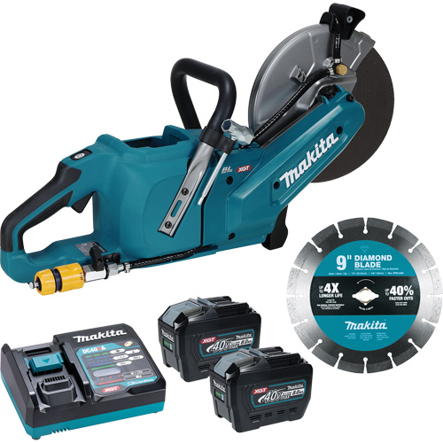 40Vmax XGT Brushless Power Cutter with 8.0Ah Batteries Kit, 9", 40 V Pronet Distribution