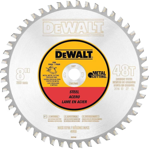 Ferrous Circular Saw Blade, 8", 40 Teeth, Metal Use Pronet Distribution