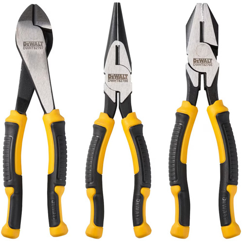 Laser Hardened Pliers Set, 3 Pieces Pronet Distribution