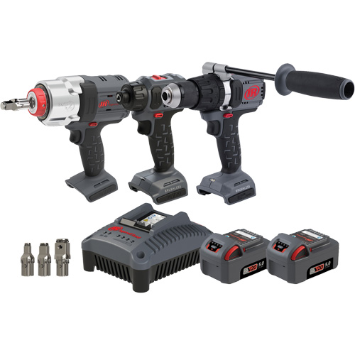 Screwdriver, Hammer Drill & Impact Driver Combo Tool Kit, Lithium-Ion, 20 V Pronet Distribution