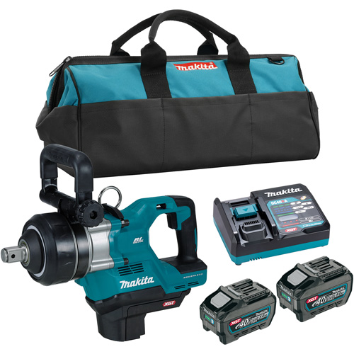 40Vmax XGT Brushless Short Anvil Impact Wrench Kit, 40 V, 1" Socket Pronet Distribution