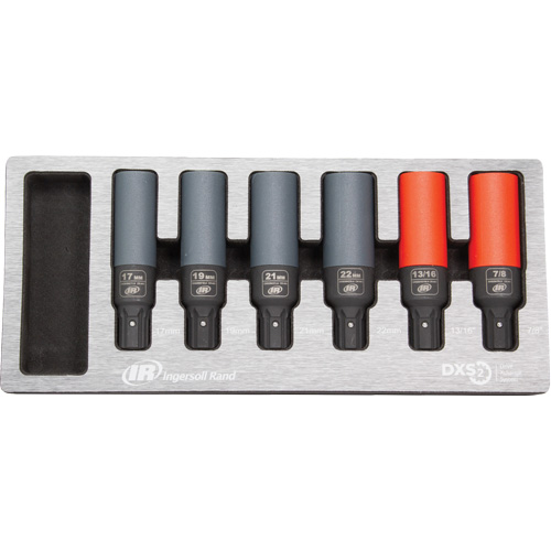 SAE/Metric Lug Nut Impact Socket Set, 6 Pcs, Impact Pronet Distribution