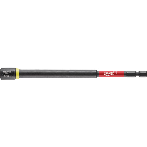 SHOCKWAVE Impact Duty Nut Driver, 5/16" Tip, 1/4" Drive, 6" L, Magnetic Pronet Distribution