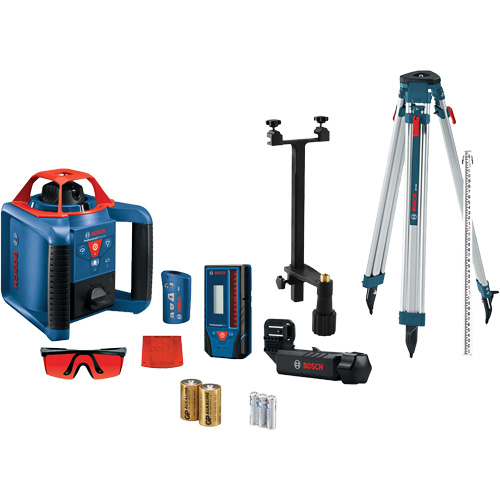Self-Leveling Horizontal/Vertical Rotary Laser Kit, 670 Nm Pronet Distribution