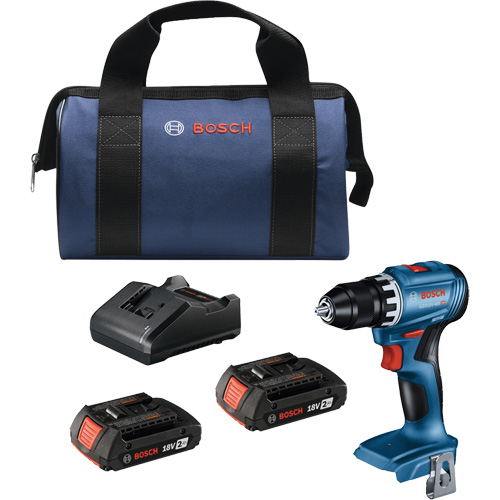 Trousse perceuse-visseuse compacte sans balais, Lithium-ion, 18 V, Mandrin 1/2", Couple 400 lb-po Pronet Distribution