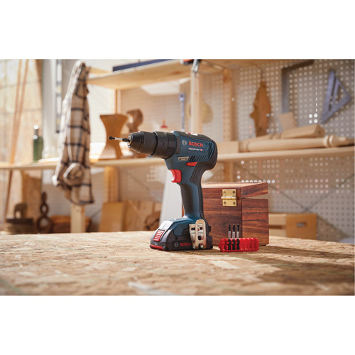 Trousse de perceuse-visseuse &agrave; percussion sans balais EC, 1/2", Mandrin 1/2", 18 V Pronet Distribution
