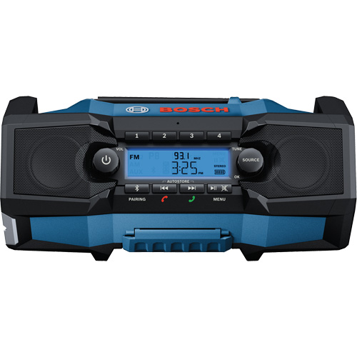 Radio de chantier compacte avec Bluetooth 5.0, Lithium-ion, 18 V Pronet Distribution
