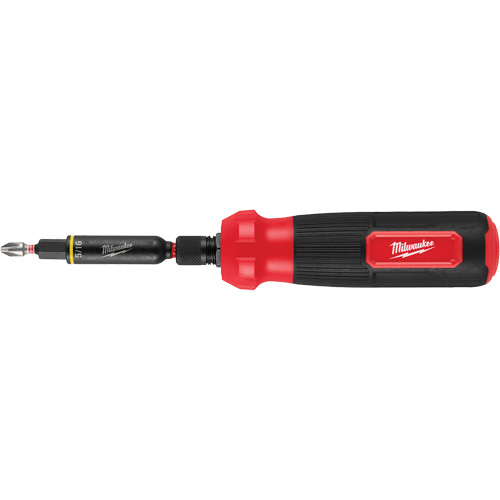 8-IN-1 Multi-Bit & Nut Driver with SHOCKWAVE Impact Duty Bits & Nut Drivers, 8-1/3" L, Cushion Grip Handle Pronet Distribution