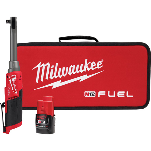 M12 FUEL Extended Reach High Speed Ratchet Kit, 12 V, 3/8" Drive Pronet Distribution