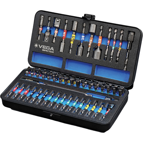 64-Piece Master Impact Driver Bit Set Pronet Distribution