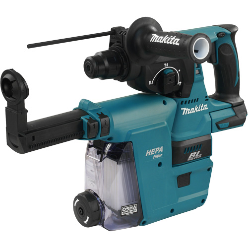 Marteau perforateur rotatif sans balais SDS-PLUS LXT avec DX06 (outil seul), 15/16", 0-4700 Coups/min, 0-950 Tr/min, 1,8 lb-pi Pronet Distribution