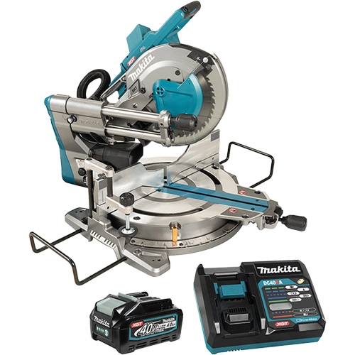 XGT Brushless Dual Compound Mitre Saw with AWS Pronet Distribution