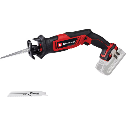 Scie alternative compacte &agrave; une main sans fil (outil seulement), 18 V, Lithium-ion Bloc-pile, 0-3000 coups/min Pronet Distribution
