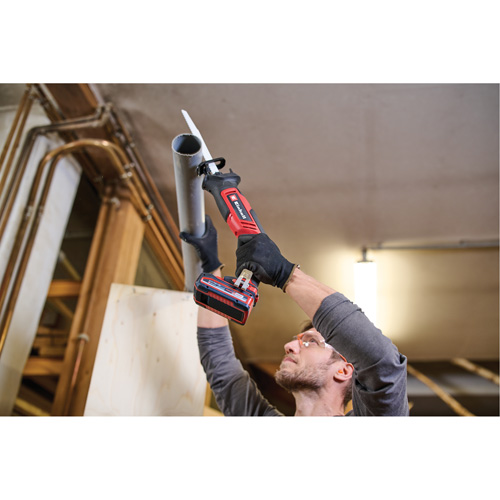 Scie alternative compacte &agrave; une main sans fil (outil seulement), 18 V, Lithium-ion Bloc-pile, 0-3000 coups/min Pronet Distribution