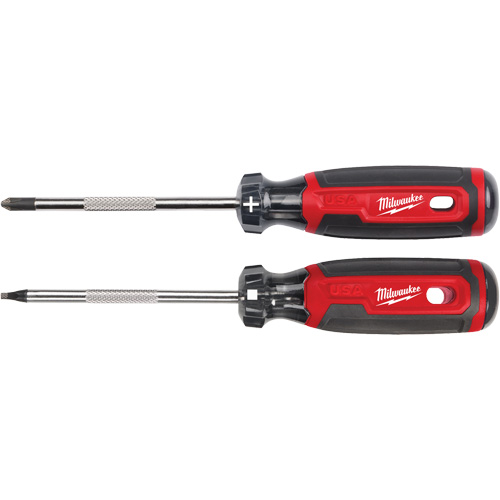 Cushion Grip Screwdriver Set, 2 Pcs. Pronet Distribution