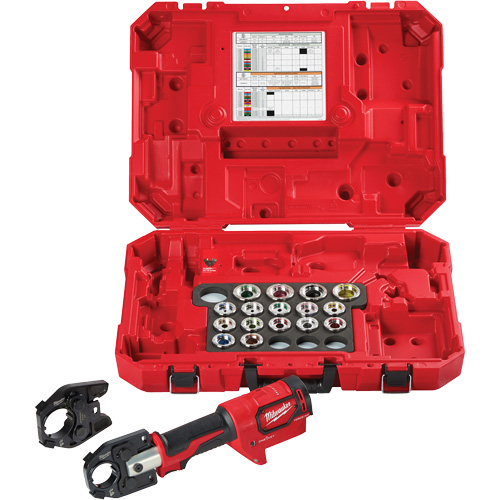 M18 FORCE LOGIC 600 MCM Al Crimper with 750 MCM Expanded Jaw Pronet Distribution
