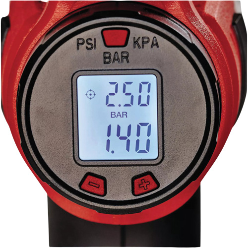 Gonfleur motoris&eacute; sans fil &agrave; haute pression CE-CC 18 Li 18 V avec jauge num&eacute;rique (outil seulement) Pronet Distribution