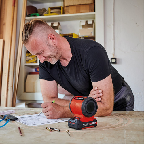 Haut-parleur Bluetooth sans fil TC-SR 18 Li BT (outil seulement), Lithium-ion, 18 V Pronet Distribution