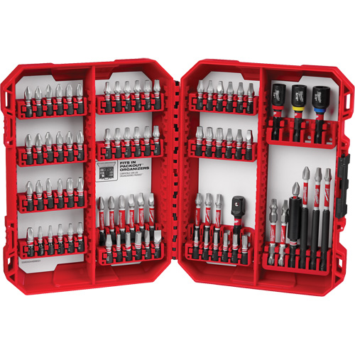 80-Piece SHOCKWAVE Impact Duty Driver Bit Set Pronet Distribution