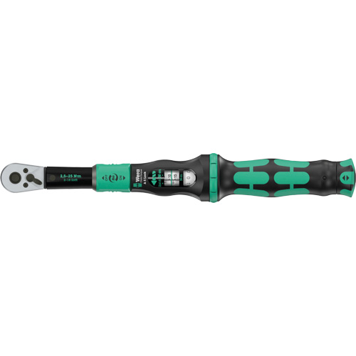 Adjustable Click-Torque Lock A 5 Torque Wrench with Torque Lock Function, Click, 1/4" Square Drive, 1 - 18 lbf. Ft Pronet Distribution