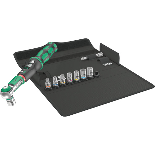 Cl&eacute; dynamom&eacute;trique Safe-Torque A 1 jeu 1, &agrave; cliquer, Entraînement 1/4" carr&eacute;, 2 - 9 lb-pi Pronet Distribution