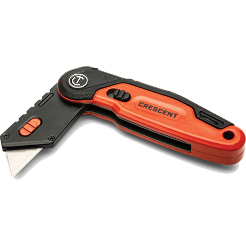 Folding Utility Knife, 1" Blade, Steel Blade, Aluminum Handle Pronet Distribution