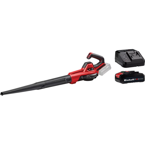 Souffleuse universelle 110 pi3/min sans fil avec batterie 2,5 Ah et ensemble de d&eacute;part de chargeur, 18 V, Vitesse d'air 155,34 mi/h, &agrave; pile Pronet Distribution