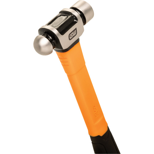 Ball Pein Hammer, 8 oz. Head Weight, Plain/Polished Face, Fibreglass Handle Pronet Distribution