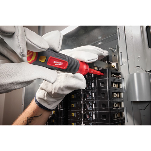 2-in-1 1000V Insulated Flip Shank Multi-Bit Screwdriver, 8-4/5" L, Cushion Grip Handle Pronet Distribution