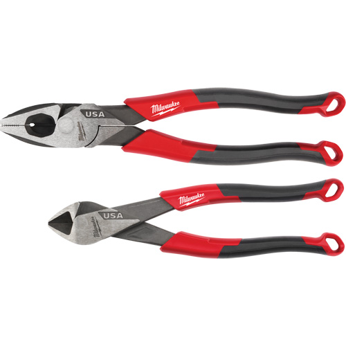 Comfort Grip Cutting Pliers Set, 2 Pieces Pronet Distribution