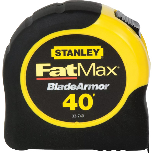 Ruban &agrave; mesurer FatMax Classic avec saillie de 11', 1-1/4" x 40', Marques de goujon Imp&eacute;rial Pronet Distribution