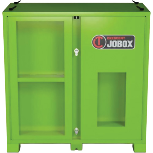 Onsite PPE Storage Cabinet, Steel, High-Visibility Lime Green Pronet Distribution
