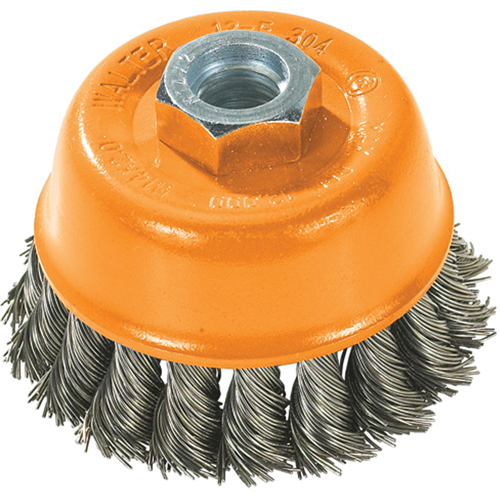 Wire Cup Brush, 3" Dia. x 5/8"-11 Arbor Pronet Distribution