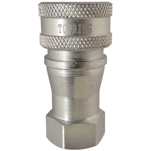 Hydraulic Quick Coupler - Steel Manual Coupler, Brass/Stainless Steel Pronet Distribution