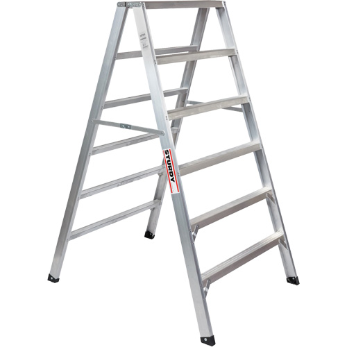 Saw Horse, 6' H x 30" W x 300 lbs. Capacity, Aluminum Pronet Distribution